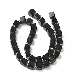 Натуральные бусины из черного оникса (окрашенные и нагретые)&nbsp;G-D338-A06