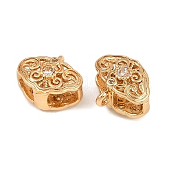 Латунные микро проложить кубического циркония подвески&nbsp;KK-Z122-08G