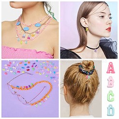 Непрозрачные акриловые подвески MACR-CJ0001-38