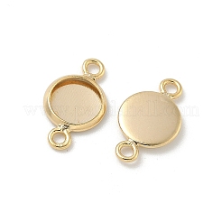 Плоский контур с латунным контуром кабошона&nbsp;KK-K414-13G-G