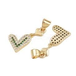 Латунные микро проложить кубического циркония подвески&nbsp;KK-C132-14G