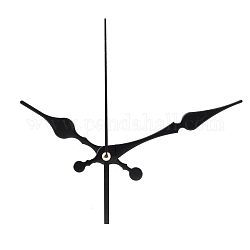 Puntatore dell'orologio ad albero lungo in alluminio, lancette dell'orologio per orologio sostitutivo, nero, 67~97mm, 3 pc / set