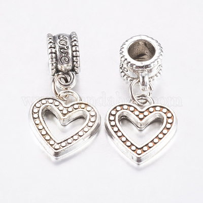 Европейские подвески из сплава в тибетском стиле PALLOY-F199-38AS-1