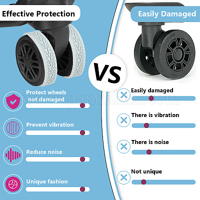 8 шт. силиконовые самоклеящиеся защитные пластыри FIND-WH0148-096A-1
