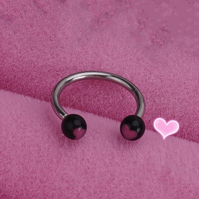 Кольца для носа из нержавеющей стали 316L WGEE114-24-1