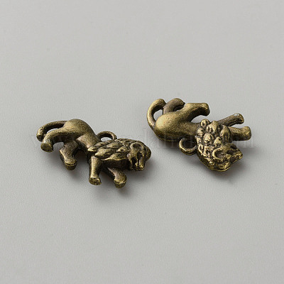 Сплавочные подвески тибетского стиля FIND-WH0431-81AB-1