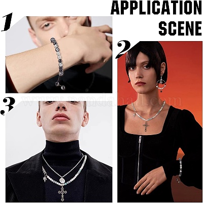 Стеклянные круглые бусины GLAA-PH0007-60-1