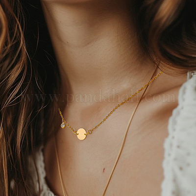 60 шт. 2-х цветные латунные звенья FIND-FH0009-72-1