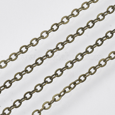 Железные кабельные цепи с латунным покрытием CH-T002-05AB-1