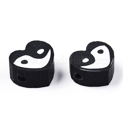 Бусины из полимерной глины  CLAY-T019-18B-1