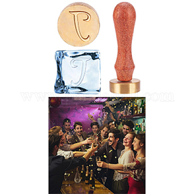 1 шт. головка штампа из латуни золотистого тона DIY-CA0006-82E-1