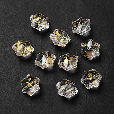 Прозрачные стеклянные бусины GLAA-B007-01G-1