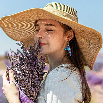 Набор для изготовления сережек в виде крыльев бабочки своими руками DIY-TA0005-39-1