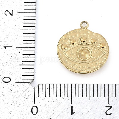 Подвески из нержавеющей стали 304 со стразами STAS-L022-474G-1