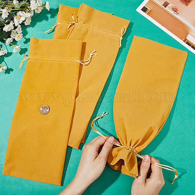 4 шт. бархатные мешочки для упаковки винных бутылок ABAG-BBC0001-13C-1