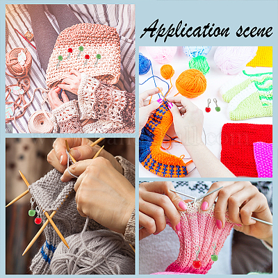  Stitch Markers for Crocheting & Knitting 12PCS Crochet