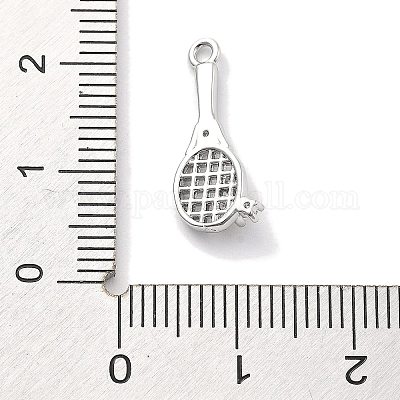 Подвески из латуни с покрытием из прозрачного кубического циркония KK-M102-17P-A-1