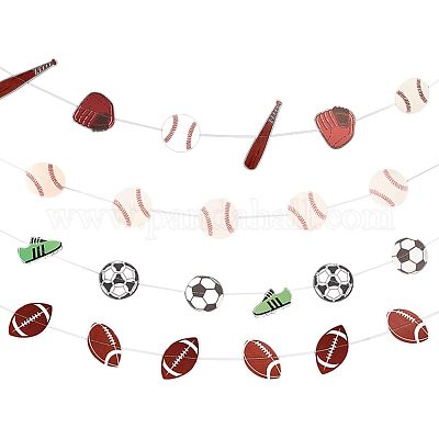 4 шт. 4 бумажные баннеры HJEW-CA0001-27-1