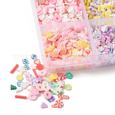 Кабошоны из полимерной глины ручной работы CLAY-FS0001-32-1