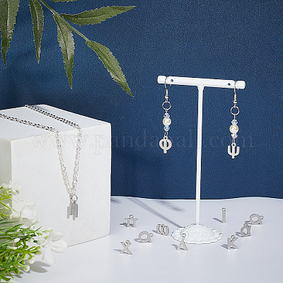 48 шт. 24 стиля подвески из нержавеющей стали 304 STAS-UN0023-47-1