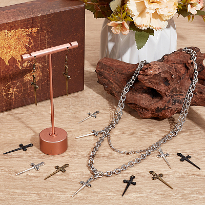 45 шт. 3 цвета подвески из сплава в тибетском стиле TIBEP-UN0001-23-1