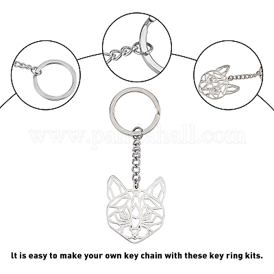 Брелок из нержавеющей стали KEYC-UN0001-001-1