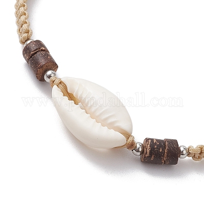 Регулируемые браслеты из плетеной нейлоновой нити AJEW-AN00584-1