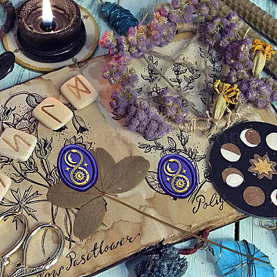 Wholesale CRASPIRE 100PCS Gold Foil Stickers Embossed Certificate Seals Self Adhesive Stickers