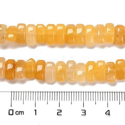 Natürlichen Topas Jade Perlen Stränge&nbsp;G-Q167-B13-01-1