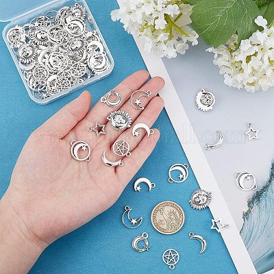 Подвески из сплава в тибетском стиле TIBE-FH0001-15-1