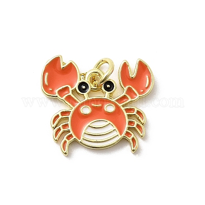 Латунь эмаль подвески KK-P338-03B-G-1