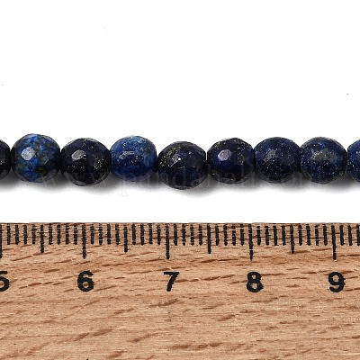 Natürlicher Lapislazuli Perlenstränge&nbsp;G-D840-38-6mm-1