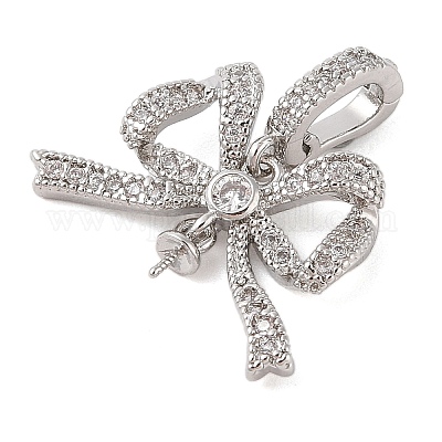 Латунный микро-паве кубический цирконий&nbsp;LS-KK-N256-16P-1