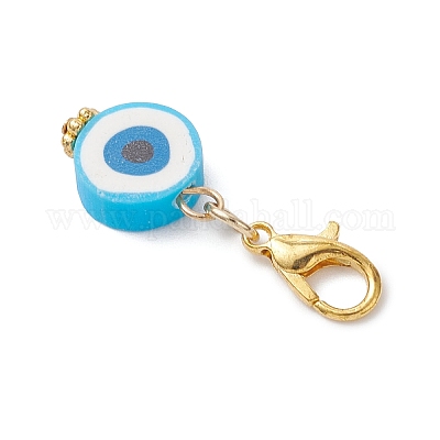 Кулон из полимерной глины ручной работы HJEW-JM04110-01-1