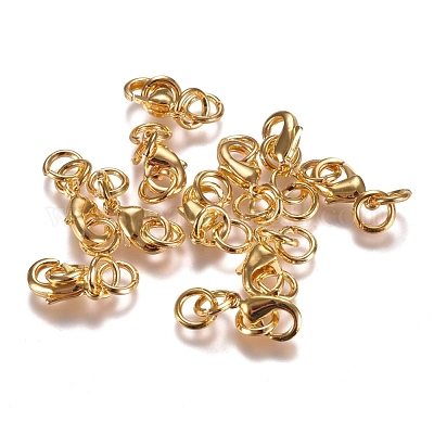 Стойки обшивки латунь когтя омара застежками X-KK-L191-04G-1