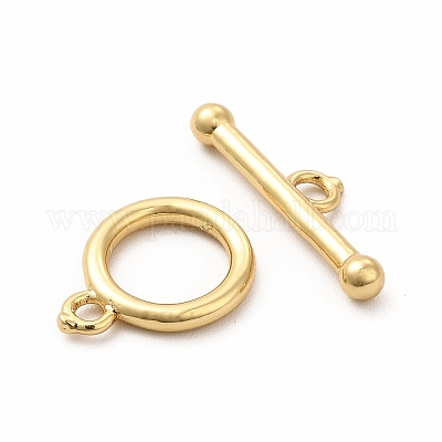 Покрытие стойки экологически чистые латунные застежки-тоглы KK-K165-36-1