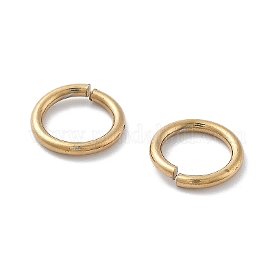 Ионное покрытие (ip) 304 нержавеющая сталь открытые соединительные кольца STAS-M081-02G-02-1