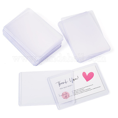 Держатели визитных карточек из ПВХ AJEW-TA0001-66-1