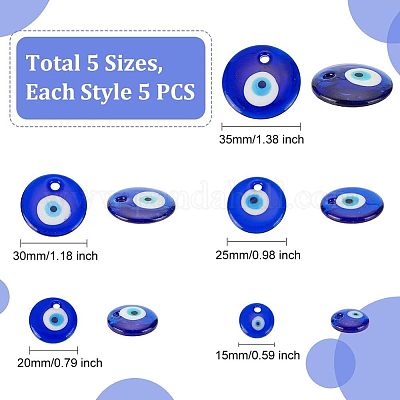 25 шт. 5 подвески из прозрачного стекла LAMP-OC0001-60-1