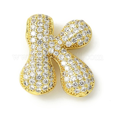 Стойки обшивки латунь кубического циркония подвески KK-S378-02G-K-1