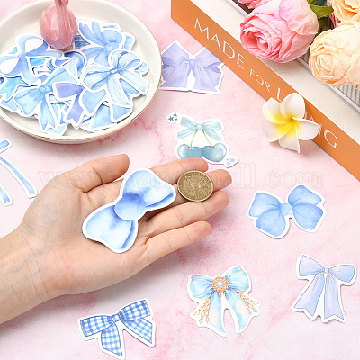 4 комплект декоративных наклеек из ПВХ DIY-SP0005-32B-1