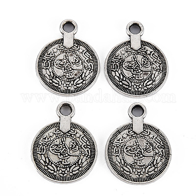 Сплавочные подвески тибетского стиля TIBEP-Q089-015-RS-1