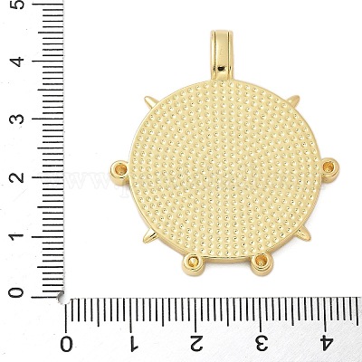 Латунные подвески KK-P293-30B-G-1