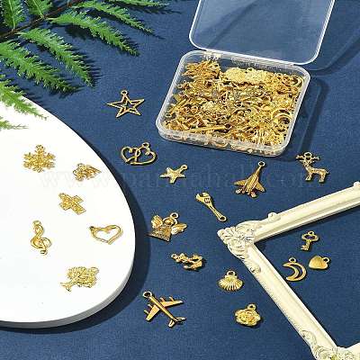 20 стили подвески из сплава в тибетском стиле FIND-FS0002-73-1