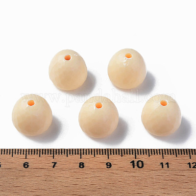 Непрозрачные акриловые бусины&nbsp;MACR-S373-10A-A15-1