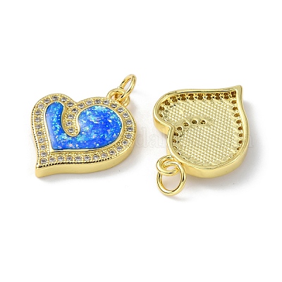 Латунные микро проложить кубического циркония подвески KK-A197-25G-1