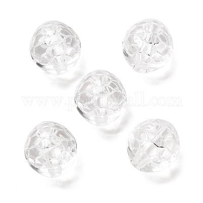 Perles en acrylique transparente&nbsp;OACR-G037-01E-1