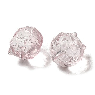 Прозрачные стеклянные бусины&nbsp;GLAA-D025-05E-1