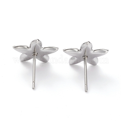 Серьги-гвоздики из нержавеющей стали 304 STAS-J032-22-1