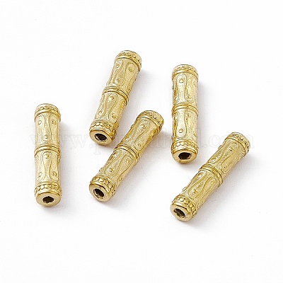 Вакуумное покрытие pvd 201 нержавеющая сталь трубчатые бусины STAS-J401-VC851-1